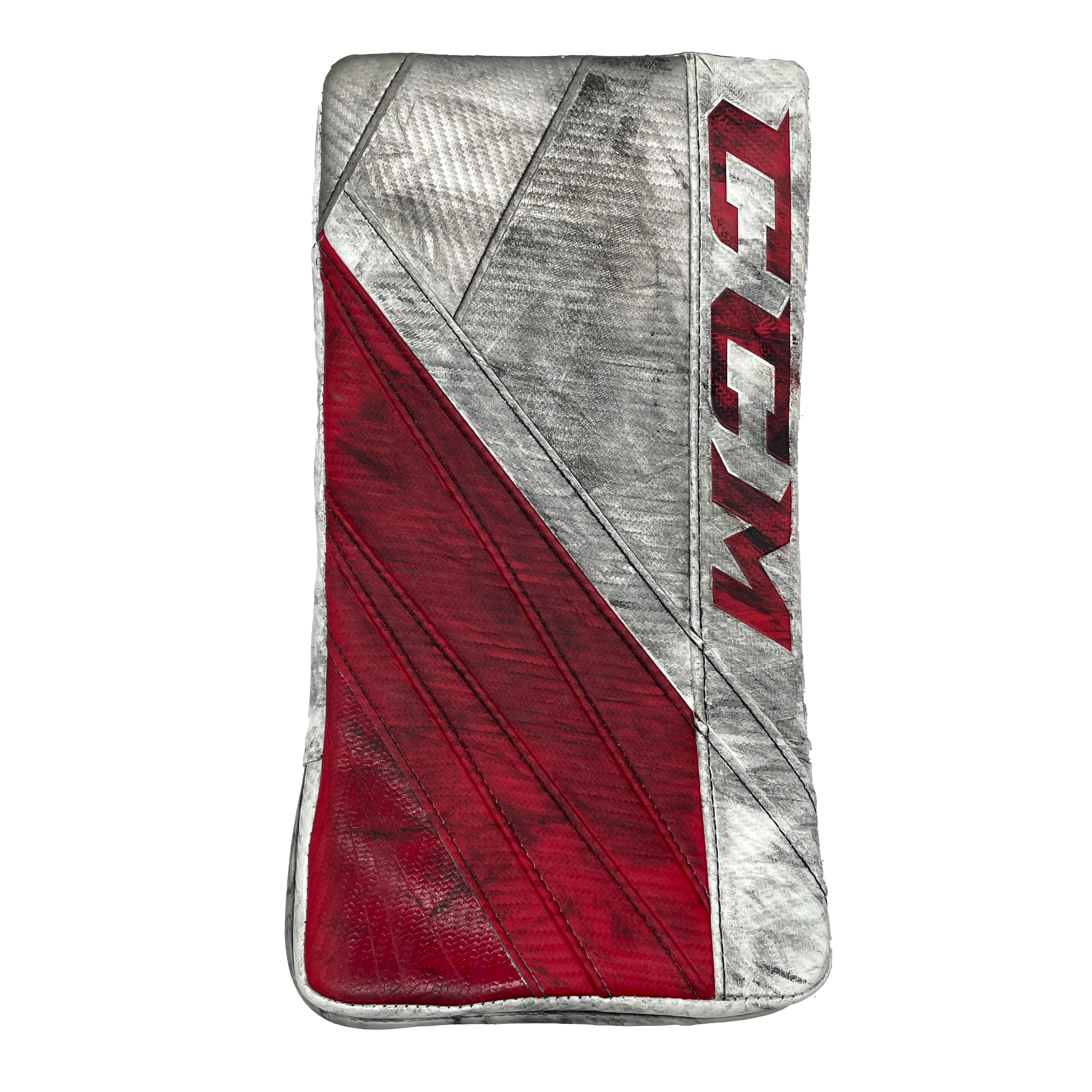 CCM Extreme Flex 5 - Ensemble de gardien de but complet Pro Stock d'occasion (rouge/blanc)